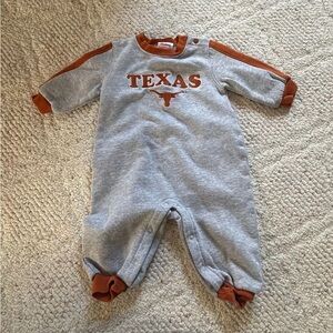 Texas Longhorns Football One Piece Outfit Baby Boys Girls size 6/9 months
